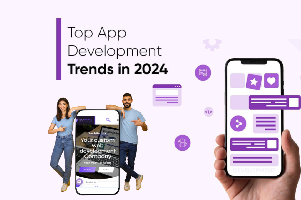 Top 10 mobile app development trends for 2024